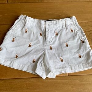 Polo Ralph Lauren White shorts